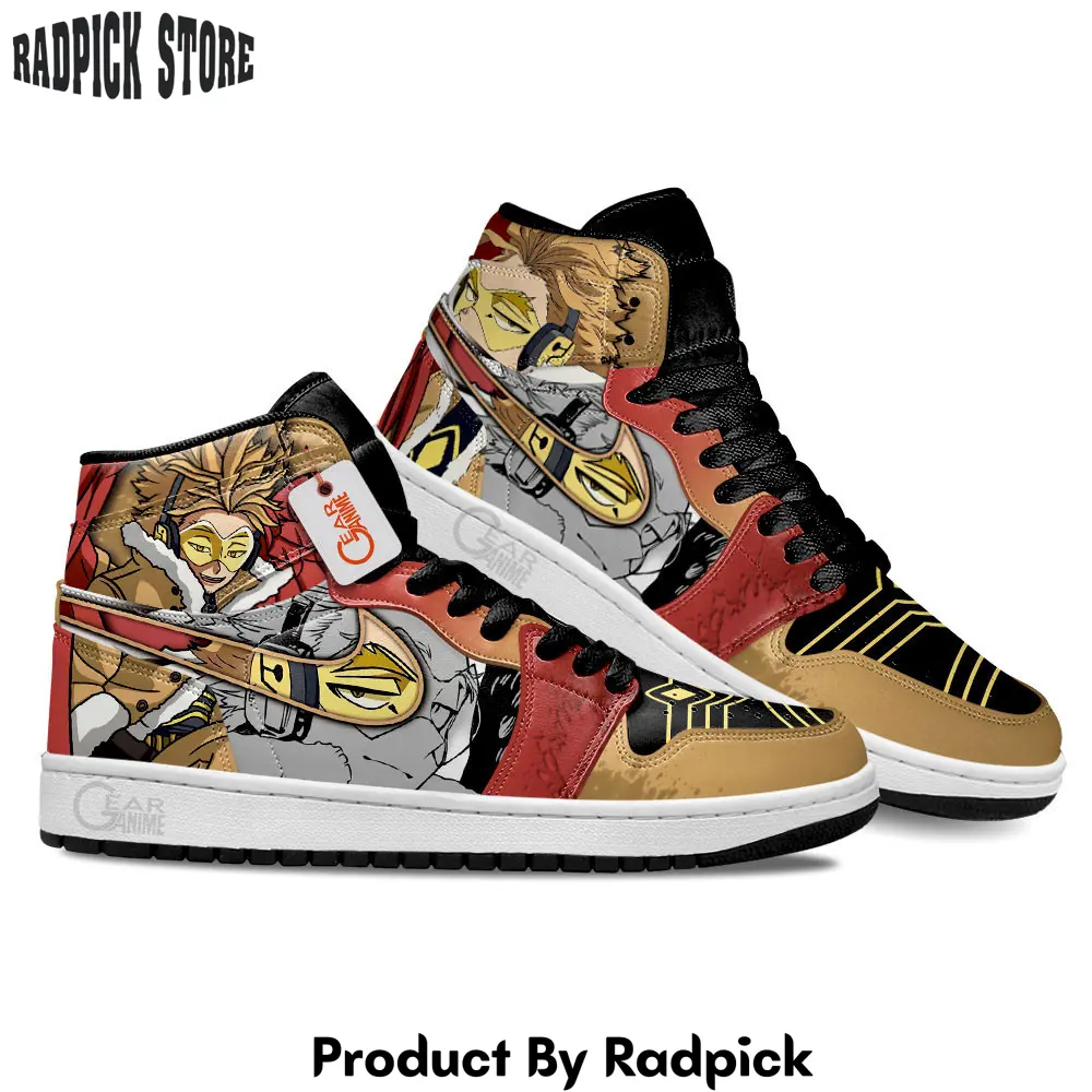 Hawks air jordan high top sneakers anime mn21  rp0246497